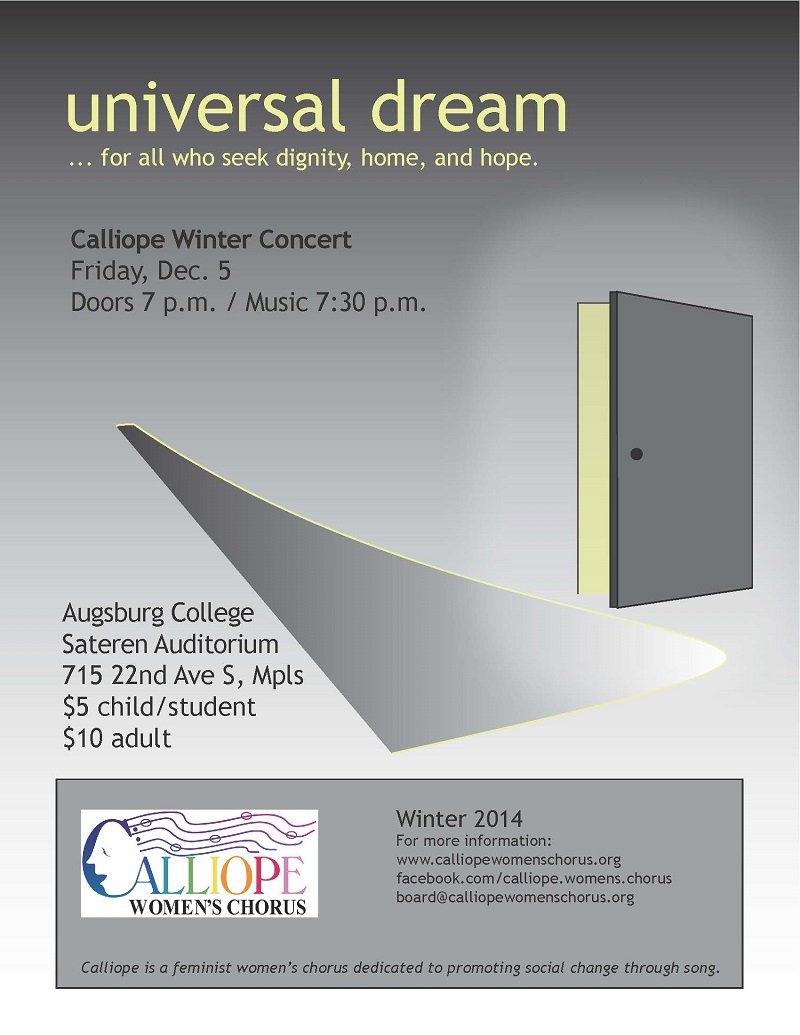 Dec 5 Calliope flyer winter 2014
